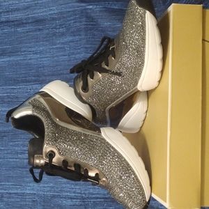 MK Glitter trainer sneakers
